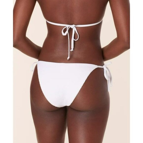 Andie Swim The String White Bikini Bottom Swimsuit Medium - Picture 2 of 4